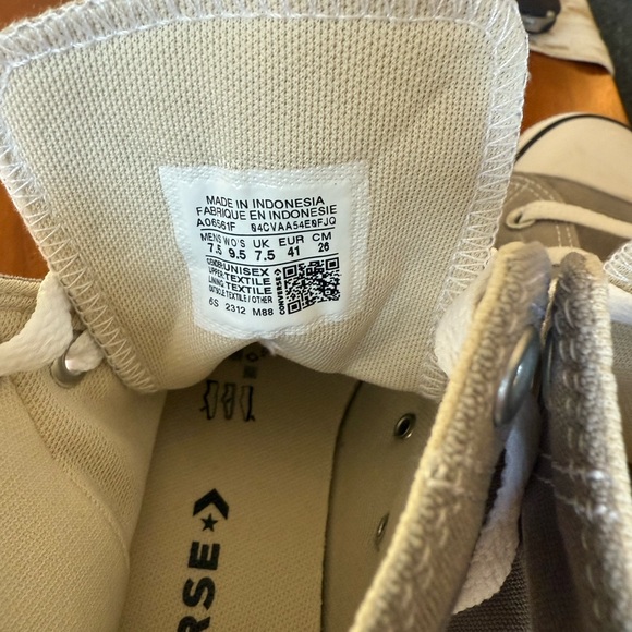 Converse unisex High-Top Sneakers - Gray - Picture 4 of 5